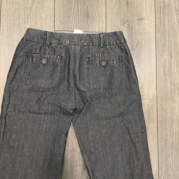 Weekend Max Mara Cotton Linen Blend Relaxed Fit Pants Size 4 - Picture 9 of 12